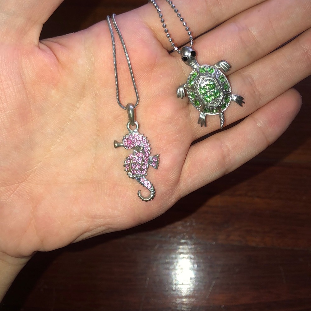 Two adorable necklaces!